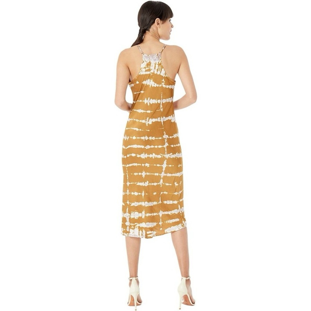 YFB Silky Tie-Dye Midi Dress